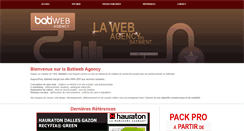 Desktop Screenshot of batiweb-agency.com